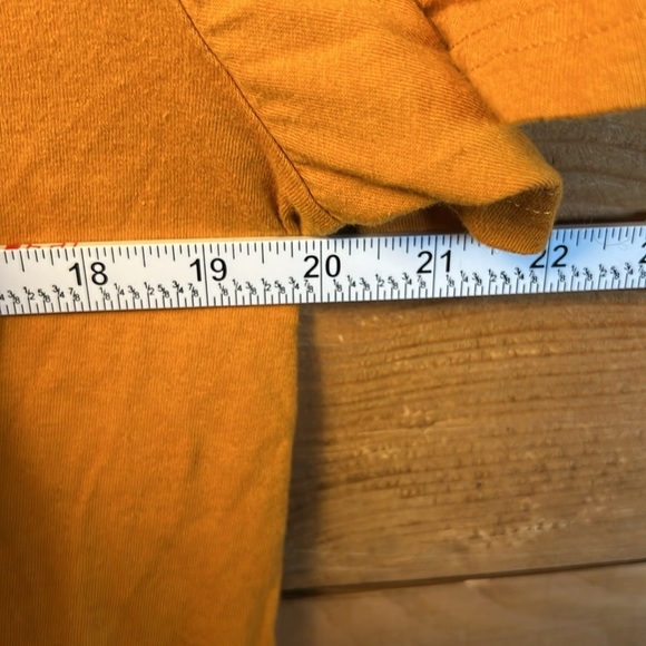 Hollister‎ Must Have Collection Mens Orange T-Shirt M short sleeve Casual Y2K - Picture 4 of 6